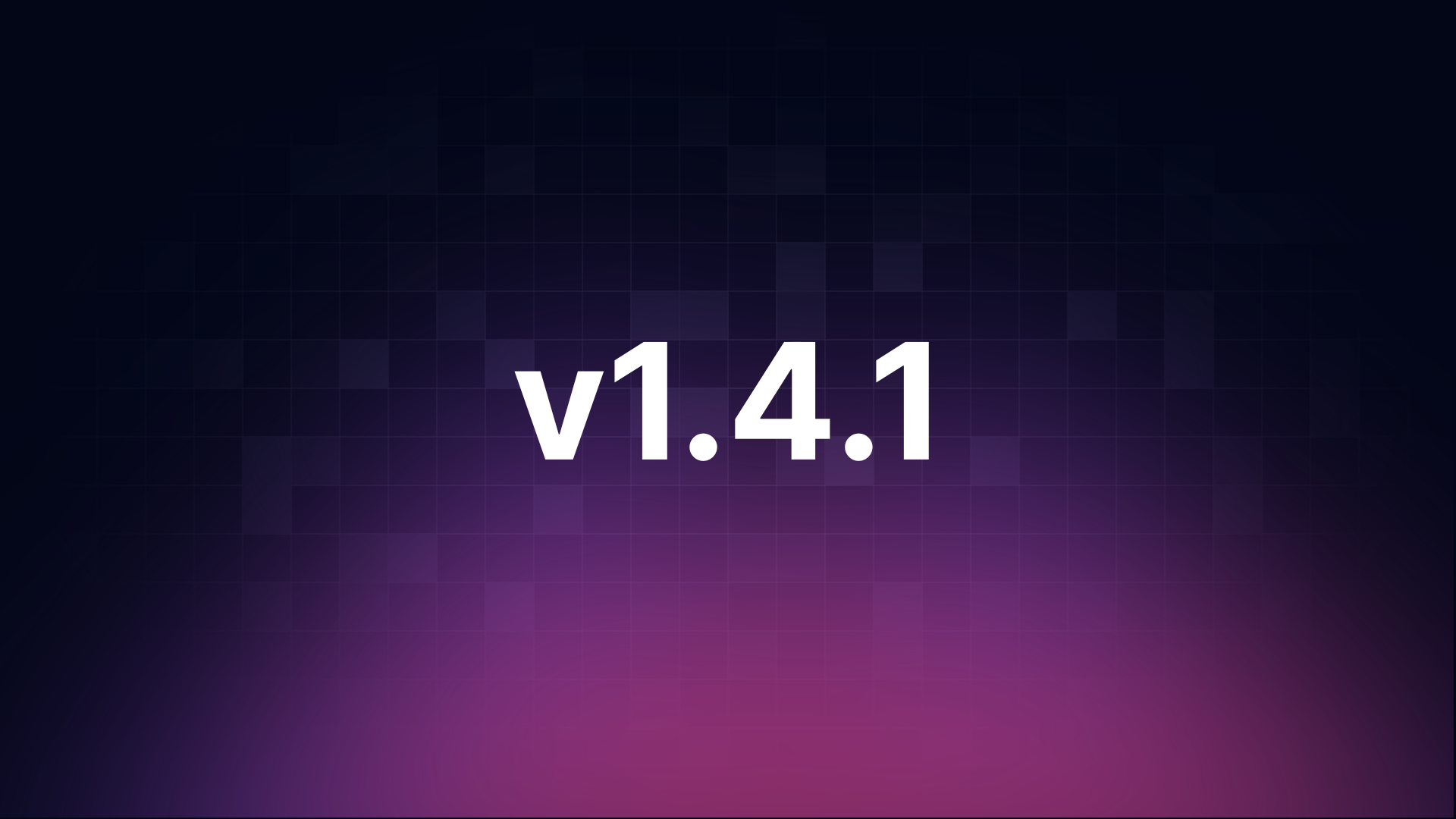 v1.4.1 Banner